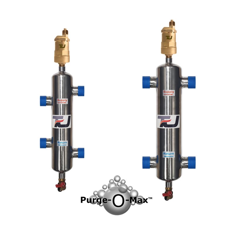 Hydronic separator Purge-O-Max HS