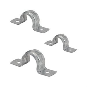 2-hole galvanized steel fastener