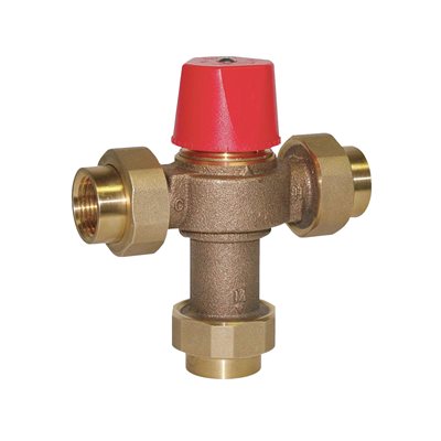Thermostatic Mixing valve 3 / 4" threaded Watts lead free
