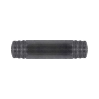 Black steel Nipple 1 / 4''x 6''