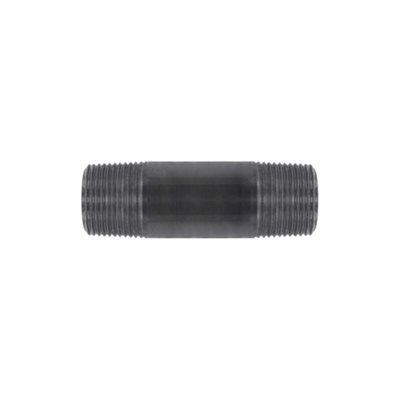 Black steel Nipple 1-1 / 4'' x 4''