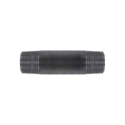 Black steel Nipple 1 / 2'' x 5''
