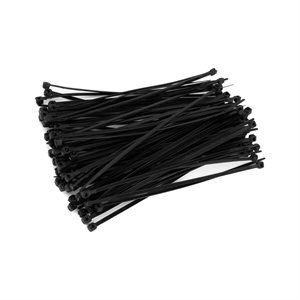 Attache cable noir 7-1 / 2" ( 100 unité )