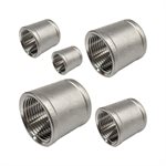 Coupling in stainless steel
