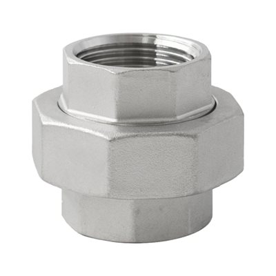 Union 3 / 4" stainless steel threaded